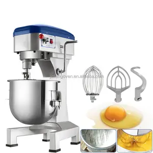 Attrezzatura da forno multifunzionale 20L 30L 3 in 1 mixer blender/impastatrice planetaria commerciale