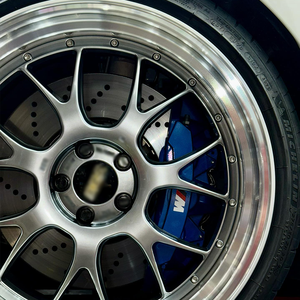ล้อฟอร์จ 2 ชิ้น แบบ LMR Style Deep Dish ขอบขัดเงา 5*112 สำหรับ W204 W212 C219 E46 E90 A4 A5 คลาสสิค วินเทจ สแต็กเกอร์ - Product Image 4
