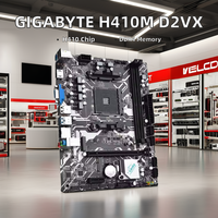 Carte mère de bureau ATX d'origine H410M D2VX SI avec jeu de puces LGA 1200 Intel DDR4 DVI D-Sub USB 3.2 SATA M.2 Gbps