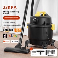 Aspirateur électrique Cyclone haute puissance pour voiture maison silencieux humide sec grand seau d'aspiration industriel sans sac