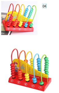 Offre Spéciale outil arithmétique de <span class=keywords><strong>boulier</strong></span> perlé en bois Portable pour enfants apprentissage des mathématiques jouets éducatifs usine directe - Product Image 3