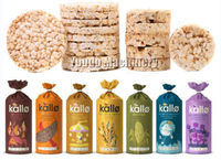 Craquelin à gâteau de riz à haute productivité faisant éclater l'usine de Machine nouvelle 220V pour Brown Korea Pop Riz Chips Quinoa Avoine