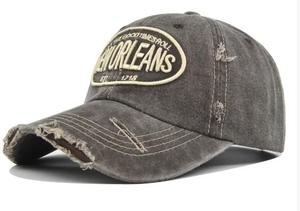 <span class=keywords><strong>Casquette</strong></span> de baseball unisexe personnalisable en jean brodé <span class=keywords><strong>Von</strong></span> Sports, style camionneur néerlandais, imperméable et anti-UV, avec boucle métallique - Product Image 6