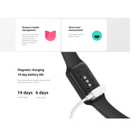Version internationale Mi Band 8 Active, écran LCD couleur 1,47\", fonctionne sous Android, étanche IP68, bracelet intelligent sportif Mi