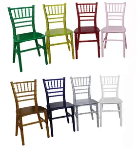 Modern Design No-Folding Baby Plastic Garden Chiavari Chair For Restaurant Dining Hotel Furniture For Kids And Hotels