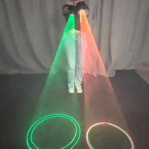 Đồ dùng tạo không khí quán bar KTV, rượu vang, đạo cụ màu đỏ và xanh lá cây, vòng xoáy laser, găng tay laser, găng tay đèn LED, trình diễn nhảy laser - Product Image 2