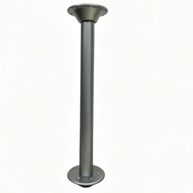 Heavy Duty Rust Proof RV Table Leg Round Fixed Base Stand Motorhome Interior Furniture Hardware