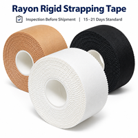 Bande de contention rigide en rayonne antidérapante 38mm*13.7m pour trousse de premiers secours, fournitures médicales et sportives, vente en gros, usine HEAO