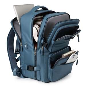 Sac à dos pour ordinateur portable imperméable antivol personnalisé 2025, grande capacité, sac à dos de voyage, sac d'école pour étudiants avec USB - Product Image 4
