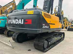 Excavadora de cadenas Hyundai HX220HD de alta calidad, usada, a precio económico, modelo 2020, 22000 kg, equipada con motor para construcción - Product Image 6