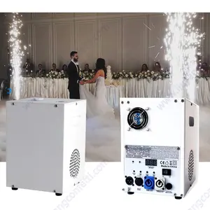 Ice Dmx Bubuk Titanium Elektrik, Mesin Percikan Pirotech Dingin, Air Mancur Panggung Sparkler Berkilau Sparctic Pernikahan, Kembang Api Pesta Kembang Api Titanium Elektrik