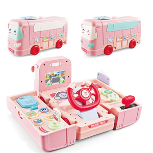Jeu de déformation multifonction en plastique, 12 pièces, avec <span class=keywords><strong>volant</strong></span>, pour enfant, cadeau - Product Image 2