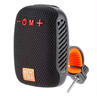 TG392 motocicleta bicicleta impermeable estéreo bicicleta altavoz Tf música inalámbrica Mini altavoz portátil con Radio FM