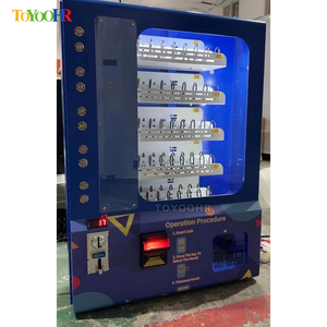 Đồng xu hoạt động đồng xu chấp nhận tùy chỉnh ngoài trời nhỏ thông minh treo tường Snack Máy bán hàng tự động cho thực phẩm và đồ uống - Product Image 3