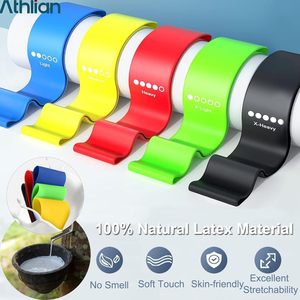 Bandes <span class=keywords><strong>de</strong></span> résistance <span class=keywords><strong>de</strong></span> yoga en latex naturel personnalisées en usine-<span class=keywords><strong>Accessoires</strong></span> <span class=keywords><strong>de</strong></span> <span class=keywords><strong>fitness</strong></span> portables pour la <span class=keywords><strong>musculation</strong></span> en cinq couleurs - Product Image 5