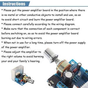 AC/DC 12V TDA7297 Digital Audio Amplifier Module - 15W+15W Dual - Channel <b>Stereo</b> Power Amplifier Board for DIY Sound <b>Systems</b> - Product Image 4