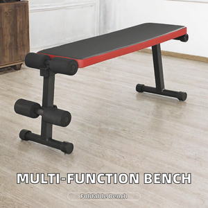 Banc de musculation pliable, banc d'entraînement réglable à position plate, banc de musculation pour la force et la remise en forme, pour la salle de sport à domicile - Product Image 2