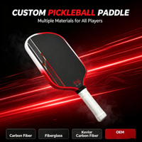 Raquette de pickleball puissante EPP Core, accessoires de pickleball, raquettes de pickleball en fibre de carbone pour joueurs intermédiaires