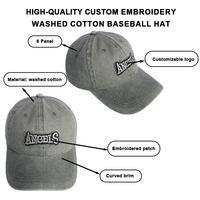 Gorra de Béisbol Unisex con Logotipo Bordado en Gris, Personalizable, Versátil, de Diseño, para Primavera y Otoño