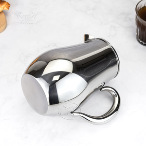 1L Grande Capacité Presse Française Lave-Vaisselle 18/8 Acier Inoxydable Double Paroi Isolé Presse <span class=keywords><strong>Filtre</strong></span> Pichet Thé <span class=keywords><strong>Cafetière</strong></span> - Product Image 6