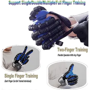 Yeni teknoloji fizik tedavi ekipmanları parmak egzersiz esneklik eğitimi el inme robotik rehabilitasyon Robot eldiven