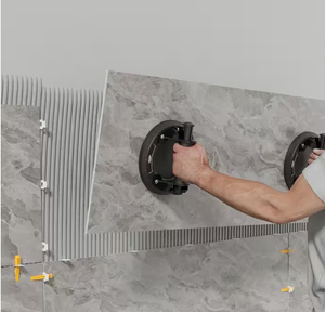 डिंग्यु औद्योगिक प्लास्टिक सक्शन कप वैक्यूम लिफ्टिंग 2 पैक सतह ग्लास सिरेमिक टाइल 160 किलोग्राम के लिए 2 पैक - Product Image 2