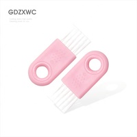 Antiskid Design Rose Mini Rasoir Brosse Couteau Rasoir Brosse De Nettoyage Petit Usage Quotidien Tendance Nettoyage Clavier Outil