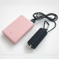 Compresseur d'air silencieux pour aquarium, petit oiseau, USB, accessoire Portable à Mini ventilation pour réservoir de poissons