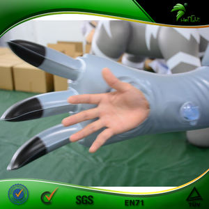 Costume de <span class=keywords><strong>dragon</strong></span> <span class=keywords><strong>gonflable</strong></span> à enfiler soi-même, costume <span class=keywords><strong>gonflable</strong></span> Hongyi Toys, costume de <span class=keywords><strong>dragon</strong></span> gris - Product Image 6