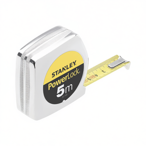 Stanley PowerLock Tape Measure 5m Steel Blade Measuring <b>Tool</b> - Product Image 2