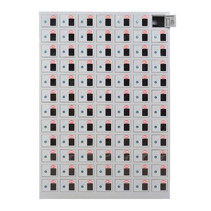 Charging Port Design Metal Mobile Phone Storage Locker Steel Cellphone Charging Locker Station - Product Image 1