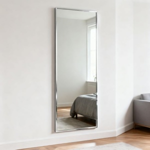 Full Body Customized Service Wholesales High Quality True Images Moisture Proof <b>Silver</b> <b>Mirror</b> Be Used in Indoor Home Decor - Product Image 1