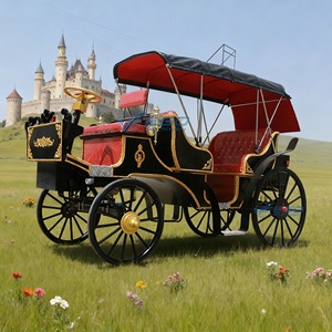 2026 New European Style Tourism Sightseeing Carriage Tourist Attractions Hotels Sightseeing Carriages Special Transportation - Product Image 4