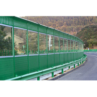 Barrière sonore trou de persienne scolaire boîtier de réduction du bruit pont surélevé panneau insonorisant écran d'insonorisation de route