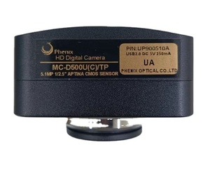 Caméra professionnelle Phenix 5MP, accessoire de <span class=keywords><strong>microscope</strong></span> numérique vidéo pour laboratoire industriel, caméra à monture C avec USB 2.0 - Product Image 1