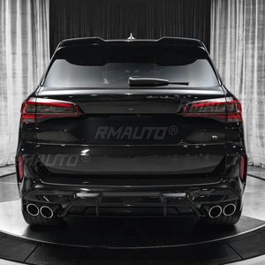 Car Front Bumper Lip Rear Trunk Spoiler Front Bumper Grill Diffuser <b>Splitter</b> For BMW X5 F15 2013-2018 Body Kit Car Accessories - Product Image 5