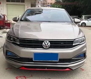 Car Front Bumper Lip for Volkswagen <strong>Bora</strong> 2019-2022 VW Front Lip Splitter <strong>Spoiler</strong> 3PCS Style Body Parts - Product Image 2