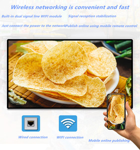 55-inch Wall Mount Android 1920*1080 2K/3840*2160 4k LCD kỹ thuật số biển Player quảng cáo Màn hình hiển thị video media player - Product Image 6