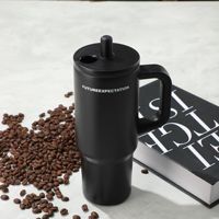 Botella de Agua Aislada al Vacío de Acero Inoxidable con Forma de Lata de Cola, 24oz, Libre de BPA, con Tapa y Pajita para Viaje - Xuhui Lyjenny