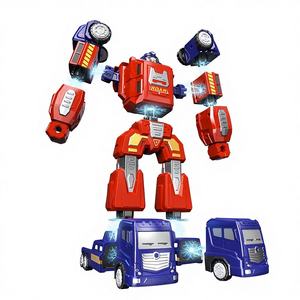 Offre Spéciale : Figurines d'action robotiques transformables en plastique, inspirées des films, grande taille, jouets de construction robot-voiture - Product Image 2