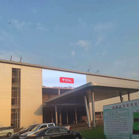 Affichage publicitaire LED extérieur haute luminosité avec télécommande 4K pour la publicité arrière de véhicule