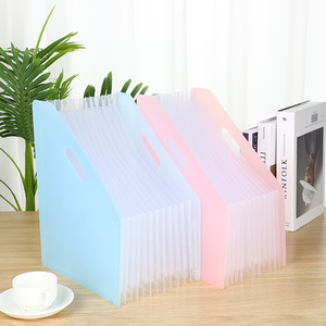 Scatola Portaoggetti di Alta Qualità per Cancelleria, Cartella Espandibile Verticale Multicolore A4 da Scrivania - Product Image 1