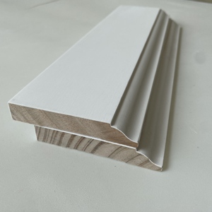Garniture décorative directe d'usine Protection murale en bois Moulure murale Moulure de plinthe en bois - Product Image 2