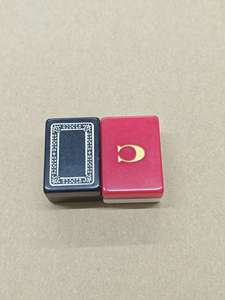 กระเบื้องไพ่นกกระจอกอเมริกันสุดหรูจากโรงงาน OEM ดีไซน์อะคริลิกสีเขียว งานศิลปะไพ่นกกระจอกอเมริกัน กระเบื้องไพ่นกกระจอกคลาสสิก - Product Image 5