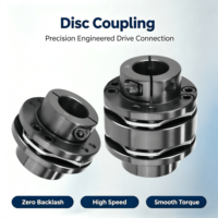 Accouplement à diaphragme SFS, couple élevé, élastique, en acier résistant à la corrosion, personnalisable OEM, compensation de désalignement