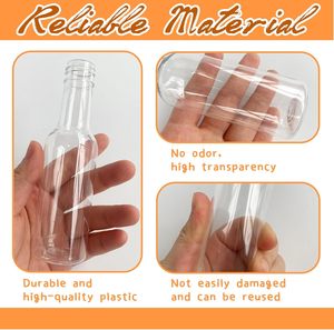 Bouteilles de shot en plastique vides pour vin et boissons légères, 25/30/50/100/150/180 ml, vente en gros - Product Image 3