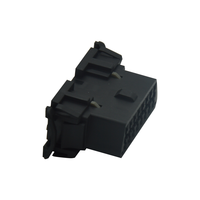 Venta al por mayor de 16 pines hembra OBD2 OBD 2 OBD II conector de extensión para lector de código