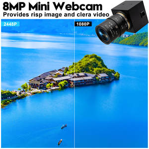 ELP 8MP USB Caméra Varifocale Manuelle 4X <span class=keywords><strong>Zoom</strong></span> CS 2.8-12mm Objectif HD 3264X2448 Caméra Industrielle UVC pour Appel Vidéo, <span class=keywords><strong>Zoom</strong></span> Surveillance - Product Image 2