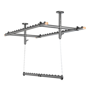 Aluminum Alloy Clothes <b>Drying</b> <b>Rack</b> Heavy Duty Rust Proof Top Mounted Balcony Use - Product Image 3
