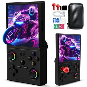 Consola de Juegos Retro Portátil XF40V, Pantalla IPS HD de 4.0 Pulgadas, Resolución de 1280x720, 3000 Juegos Integrados, Sistema Android - Product Image 1